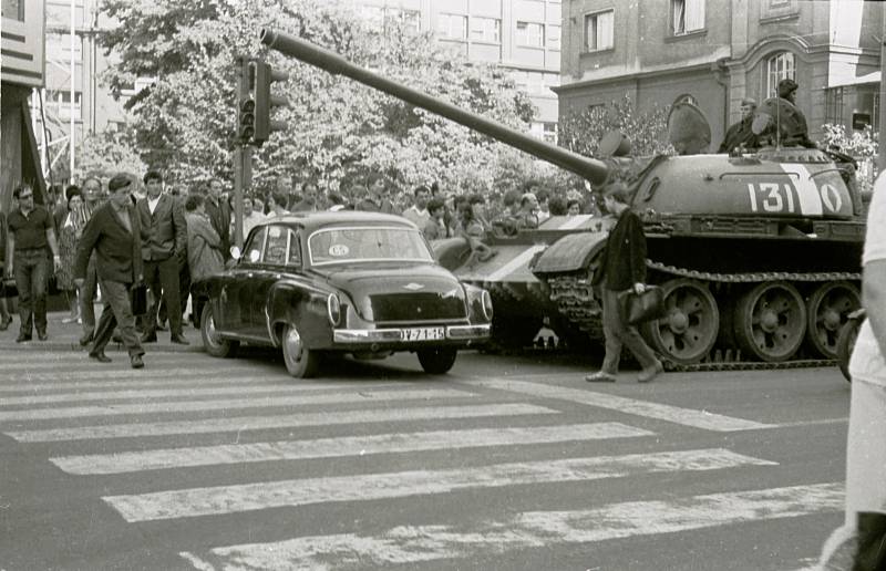 Srpen 1968 na severní Moravě a ve Slezsku: demonstrace, zaťaté pěsti a nadávky