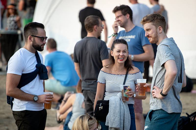 Hudební festival Colours of Ostrava 2019 v Dolní oblasti Vítkovice, 18. července 2019 v Ostravě.