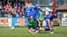 Fotbal, MSFL: Petřkovice - Baník B, 19. října 2019 v Petřkovicích.