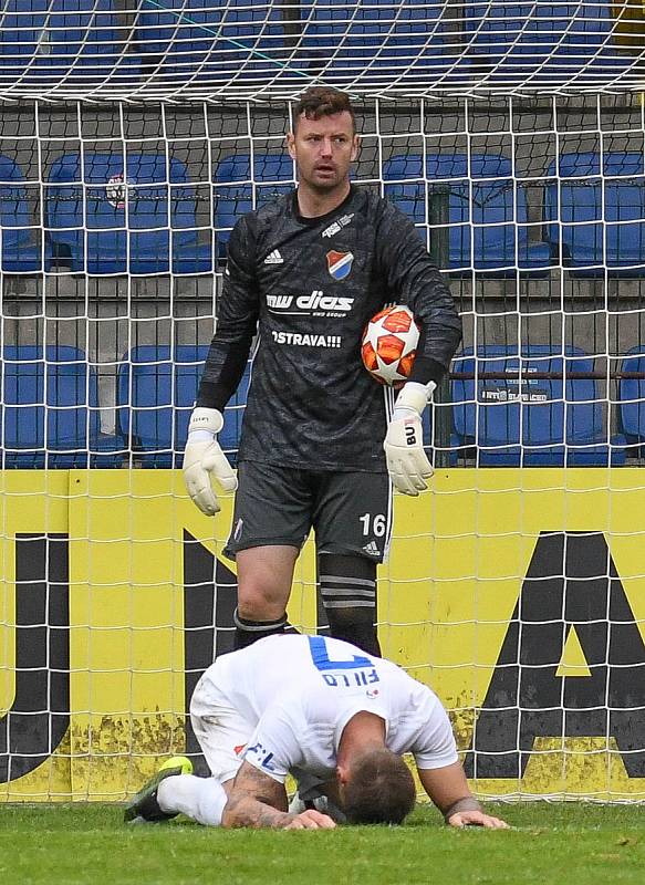 26. kolo FORTUNA:LIGA, FC FASTAV ZLÍN - FC Baník Ostrava, 30. května 2020 ve Zlíně.