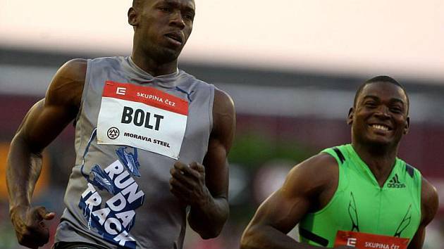 Usain Bolt a Steve Mullings.