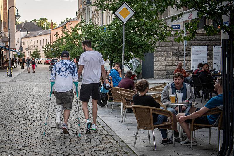 Stodolní ulice v Ostravě, 11. června 2021.