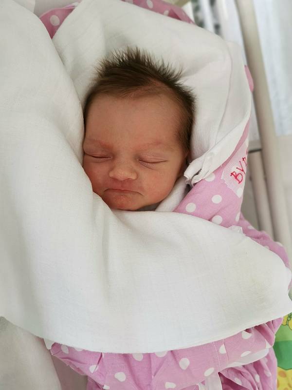 Alice Byrtusová, Mosty u Jablunkova, narozena 25. března 2021, míra 49 cm, váha 2740 g Foto: se souhlasem rodiny
