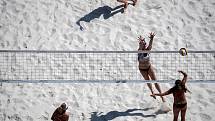 FIVB Světové série v plážovém volejbalu J&T Banka Ostrava Beach Open, 2. června 2019 v Ostravě.