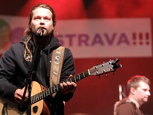 Richard Krajčo, frontman kapely Kryštof. Ilustrační foto.