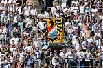 Derby Sigma vs. Baník táhne. Snímky z předchozího derby na Andrově stadionu a odjezd (příjezd) fanoušků Baníku do Olomouce.