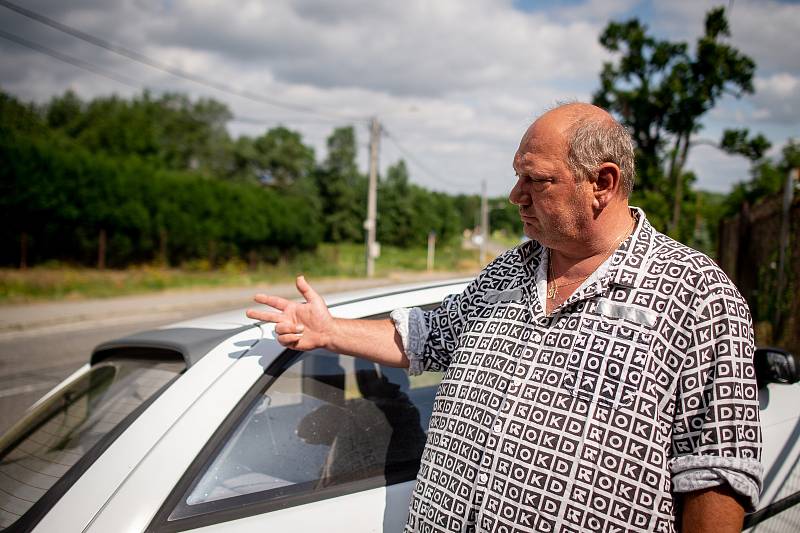 Halda Heřmanice, 28. června 2019 v Ostravě. Na snímku obyvatel Heřmanic .