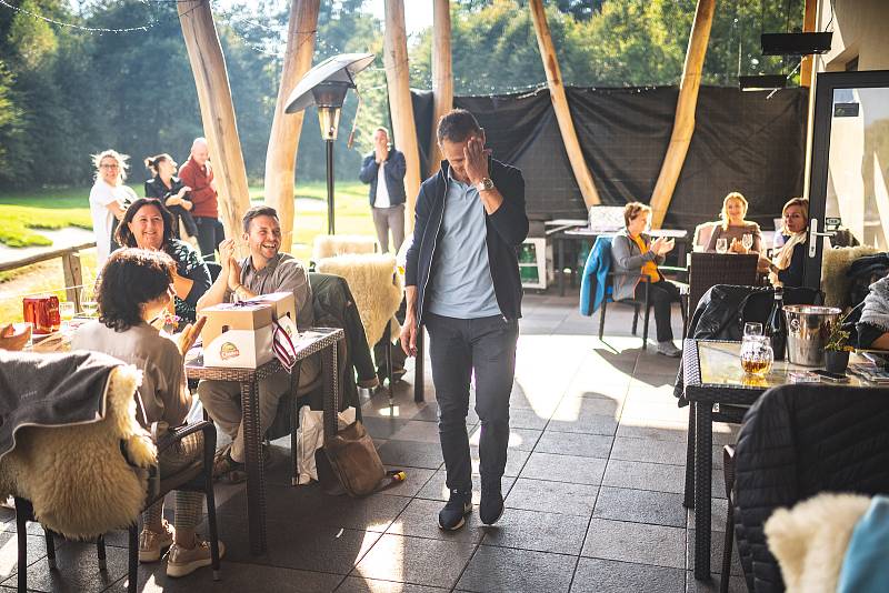 Den s golfem s Deníkem v GOLF PARK Lhotka, 23. září 2021.