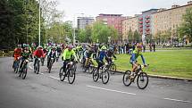 Cyklistický závod PORUBAJK, 27. dubna 2019 v Ostravě - Porubě.