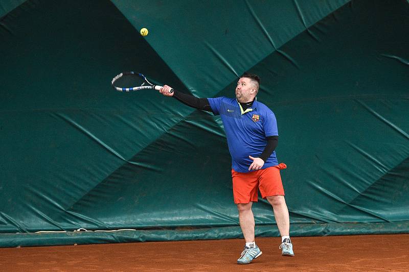 Tenisový a badmintonový turnaj Deníku na Rideře, 21. listopadu 2019 v Ostravě.