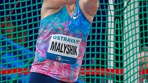 Zlatá tretra Ostrava 2018. Hammer throw, kladivo ženy, Hanna Malyshik.