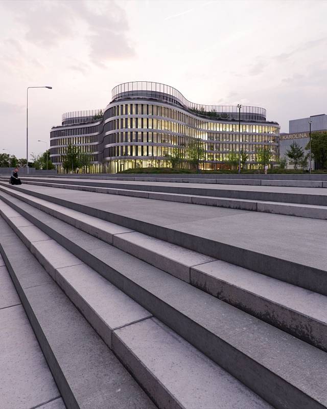 Takto bude vypadat nová kancelářská budova v centru Ostravy, která ponese příznačné jméno Organica.