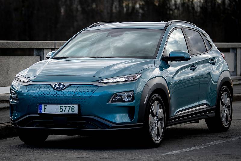 Automobilka Hyundai zahájila v Nošovicích sériovou výrobu elektromobilu Kona Electric, 12. března 2020.