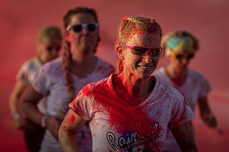 Rainbow Run v Dolní Oblasti Vítkovice, 11. zaří 2021 v Ostravě.