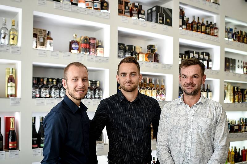 Nově otevřená alkotéka Spirits original na ulici 28. října v Ostravě.