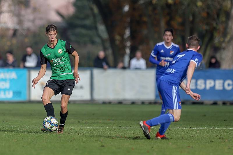 Fotbal, MSFL: Petřkovice - Baník B, 19. října 2019 v Petřkovicích.