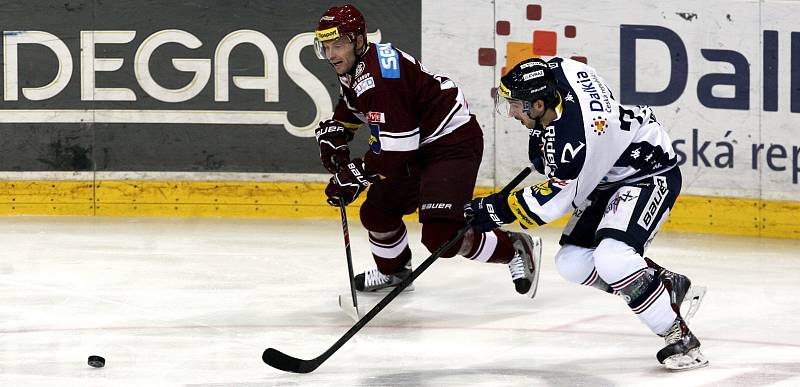 23. kolo hokejové extraligy: Vítkovice - Sparta Praha 2:5