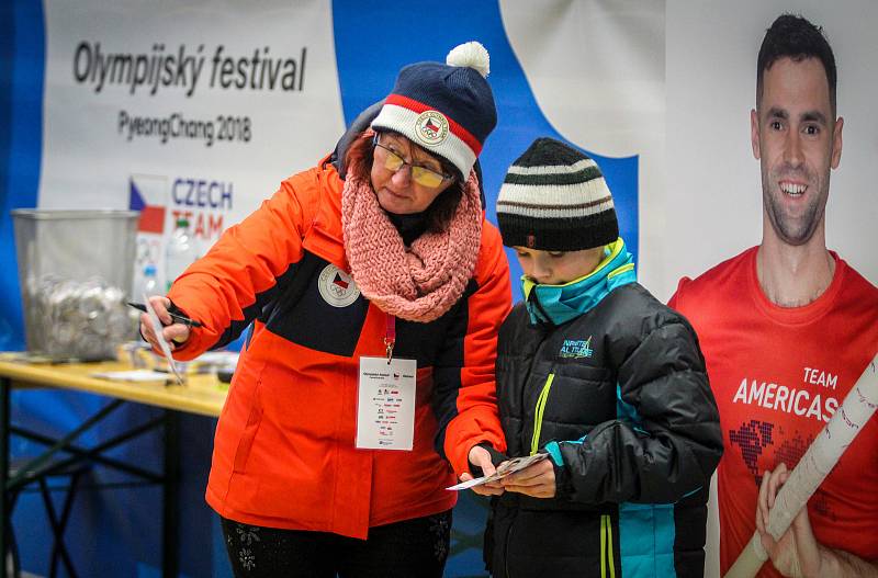 Olympijský festival v Ostravě, 25. února 2018 - závěrečný den .