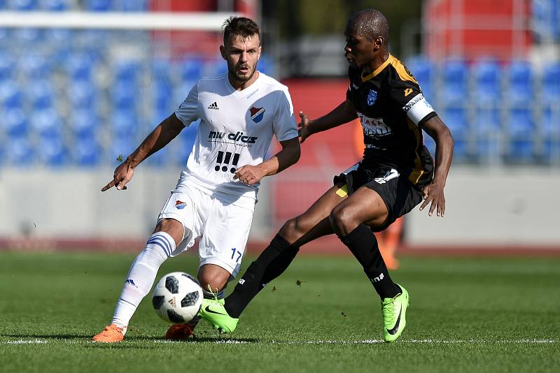 Přípravné utkání, FC Baník Ostrava - 1.SC Znojmo FK, 12. října 2018 v Ostravě.