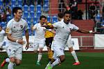 Utkání 28. kola druhé fotbalové ligy (Fortuna národní liga): Baník Ostrava vs. Baník Sokolov, 13. května v Ostravě. Dyjan Carlos De Azevedo.