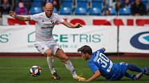 Tomáš Smola v dresu Baníku, utkání 1. kola první fotbalové ligy FC Baník Ostrava - FC Slovan Liberec, 13. července 2019 v Ostravě.