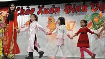 Ostravská vietnamská komunita příchod roku ohnivého kohouta oslavila v kulturním domě K-trio v Hrabůvce.