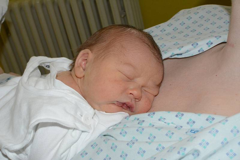 Miroslav Havlík, 25. 2. 2018, 50 cm, 3600 g, Ostrava – Michálkovice. Městská nemocnice Ostrava.