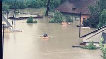 Povodně, 8-9. července 1997, Ostrava-Hrušov.