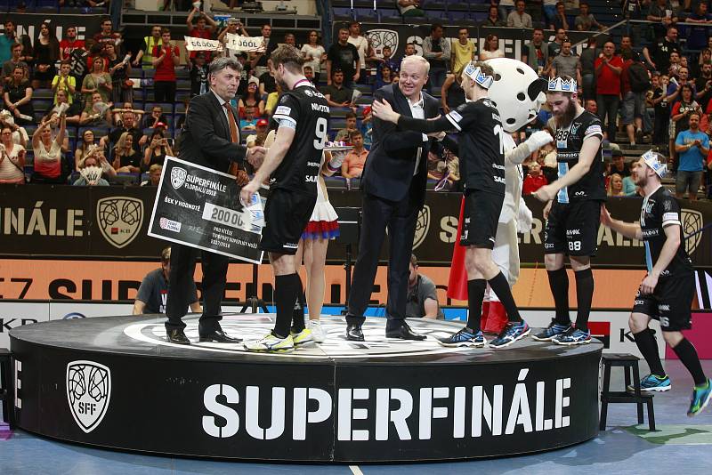 Superfinále Tipsport superligy mezi Vítkovicemi a Mladou Boleslaví