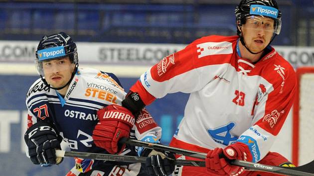 HC Vítkovice Ridera - HC Olomouc 3:4 po nájezdech