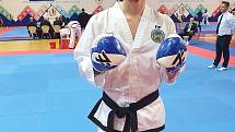 Gym Fighting Arena Ostrava-Poruba (ME v taekwondu ITF v chorvatské Poreči, 26. 3. až 2. 4. 2022). Stepan Knyshov.