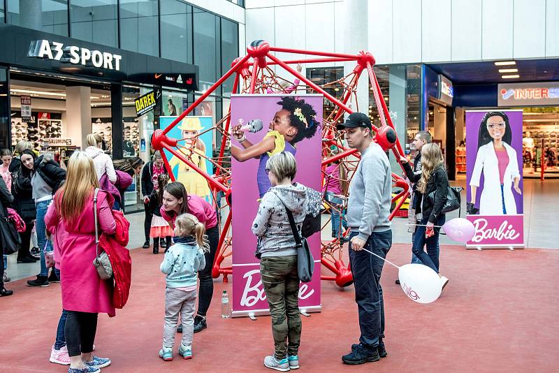 Oslava 60 let Barbie, obchodní centrum Nová Karolina, 9.březen 2019 v Ostravě.