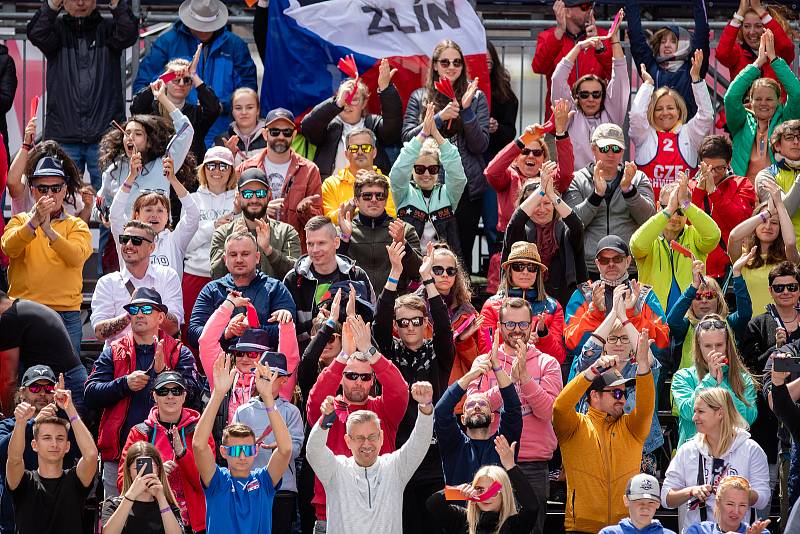 J&T Banka Ostrava Beach Pro, 28. května 2022 v Ostravě. Fanoušci.