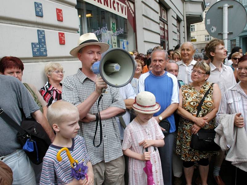 Šumná procházka Radovana Lipuse Ostravou