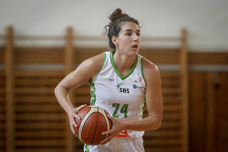 Basketbalový turnaj žen Memoriál Jiřího Jurdy: SBŠ Ostrava - Sokol Hradec Králové, 6. září 2019 v Ostravě.