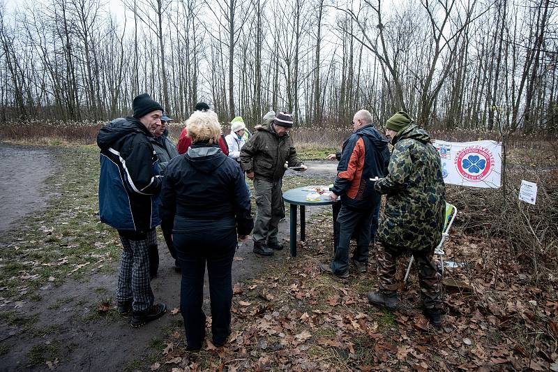 Novoroční výstup na haldu Ema, 1. ledna 2020 v Ostravě.