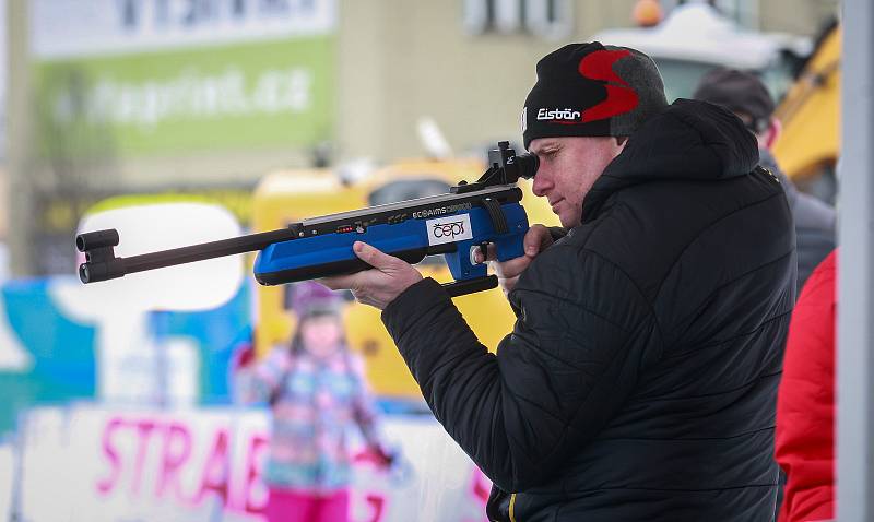 Olympijský festival v Ostravě, neděle 11. února 2018, disciplína biatlon