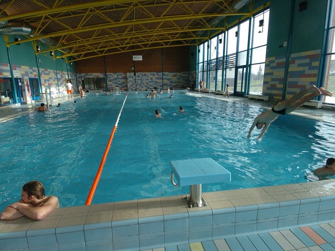 Bazén v ozdravném centru Ještěrka