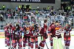 Utkání předkola play off hokejové extraligy - 4. zápas: HC Sparta Praha - HC Vítkovice Ridera, 15. března 2019 v Praze.