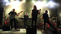 Orlovská rocková kapela Ahard vystoupila jako předskokan na turné skupiny Limetal v DOV v areálu starých koupelen