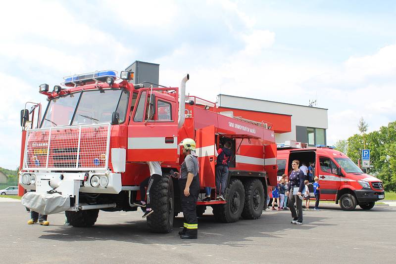 Nová hasičská zbrojnice v Proskovicích.