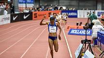 Mezinárodní halový atletický mítink Czech Indoor Gala 2020, 5. února 2020 v Ostravě. Běh 1500m ženy Lemlem Hailu z Ethiopie.