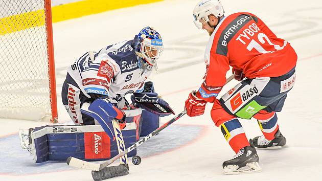 Utkání 19. kola hokejové extraligy: HC Vítkovice Ridera - HC Dynamo Pardubice, 17. listopadu 2019 v Ostravě.