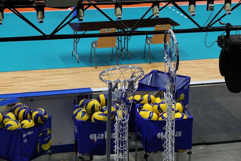 Ostravar Aréna je na mistrovství Evropy volejbalistů nachystaná. První bitvy v základní skupině B se rozhoří v pátek.