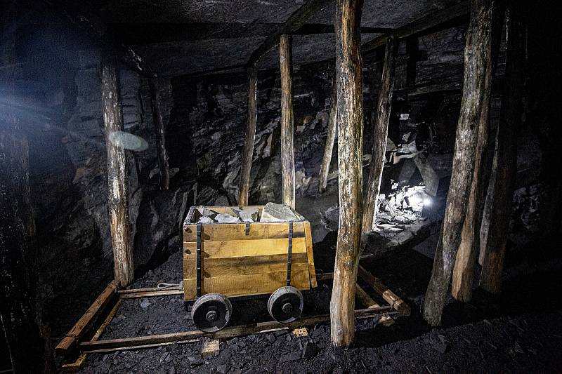 U města Odry se otevřel Flascharův důl, kde se v minulosti těžila břidlice, 9. července 2020.
