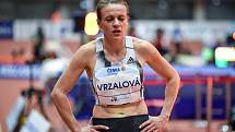 Mezinárodní halový atletický mítink Czech Indoor Gala 2020, 5. února 2020 v Ostravě. Běh 1500m ženy Simona Vrzalová z Česka.