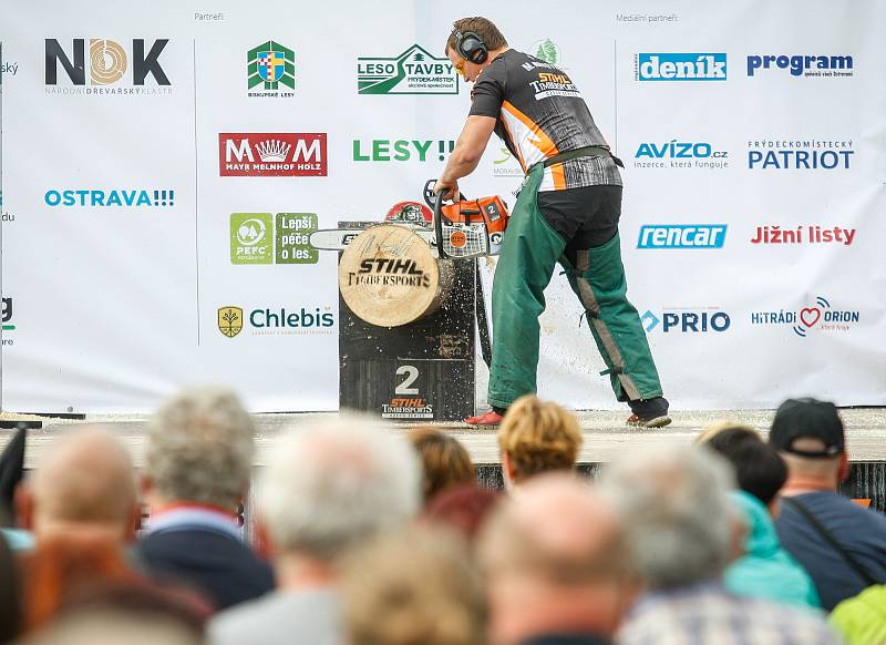 Festival dřeva na Slezskoostravském hradu.