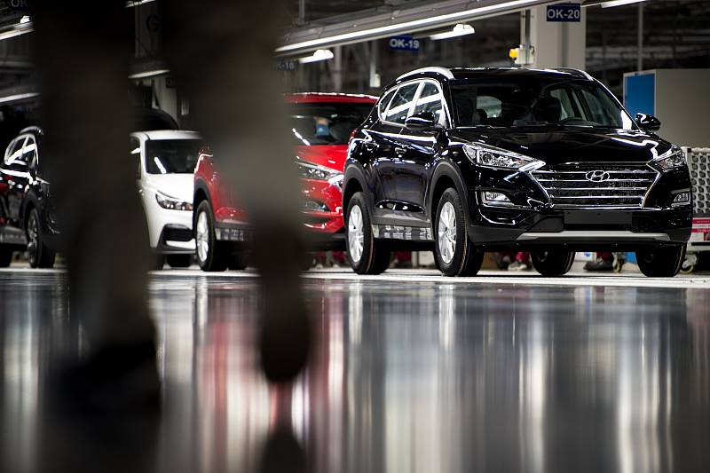 Ilustrační fotografie automobilka Hyundai Motor Manufacturing Czech s.r.o.