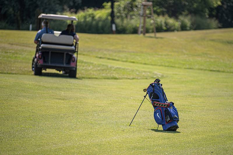 Otevření nové hřiště v areálu golf Park Lhotka, červen 2021.