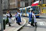 Moravskoslezská metropole se v pátek loučila s patnáctým ročníkem mezinárodního festivalu Folklor bez hranic.